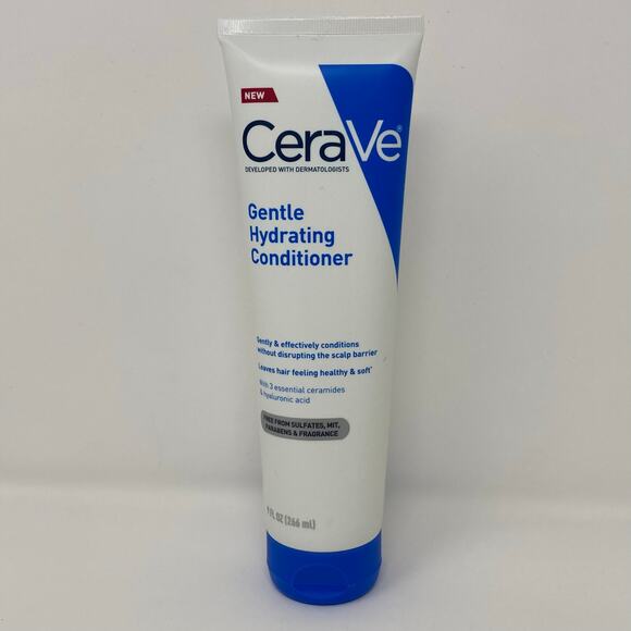 CeraVe Gentle Hydrating Shampoo (12 oz) + Conditioner (9 oz) 2 Set Pack NEW - Picture 7 of 10